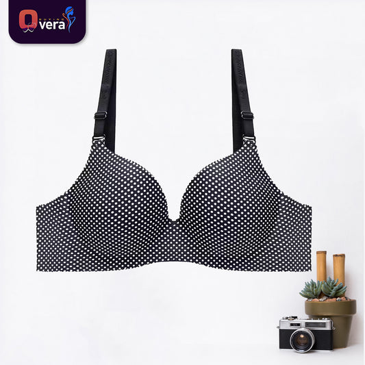 Mini Dots Push UP Bra